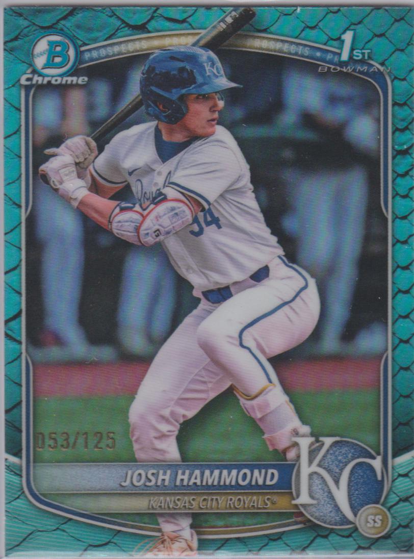 Josh Hammond [Aqua Reptilian Refractor] #BDC-185