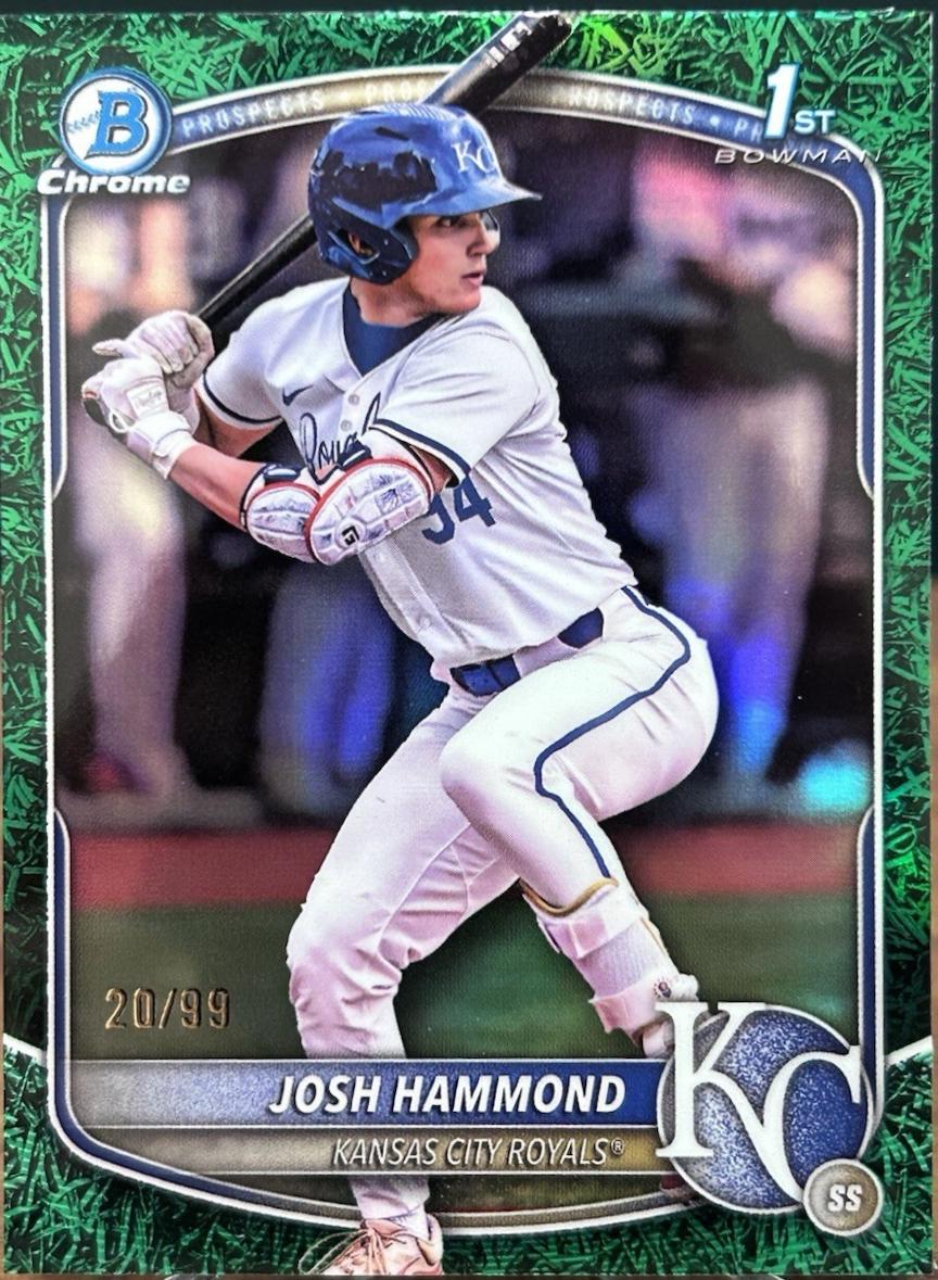 Josh Hammond [Green Grass Refractor] #BDC-185