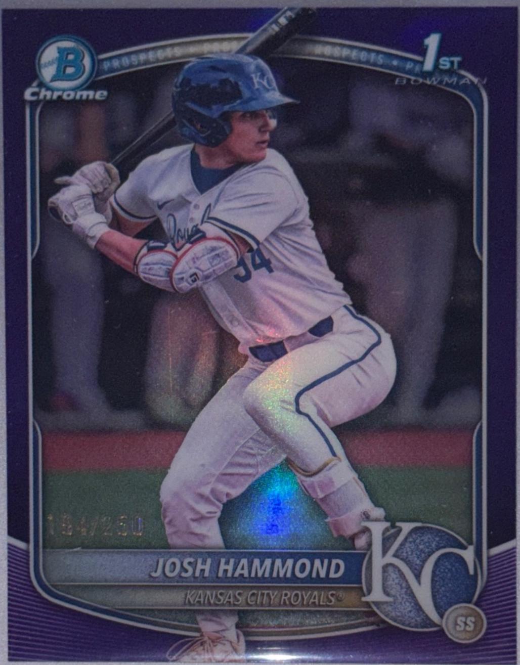 Josh Hammond [Purple Refractor] #BDC-185