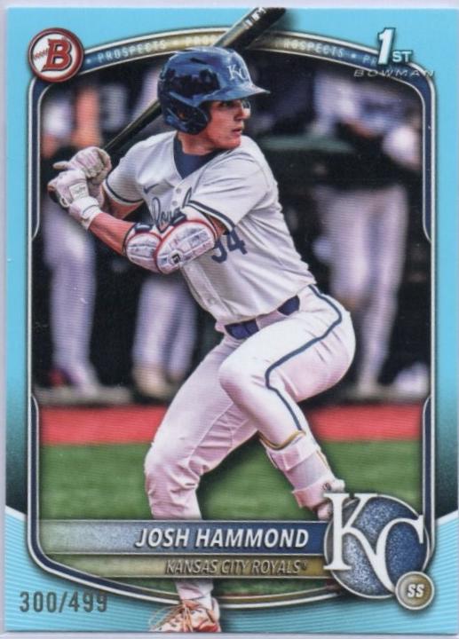 Josh Hammond [Sky Blue Refractor] #BDC-185
