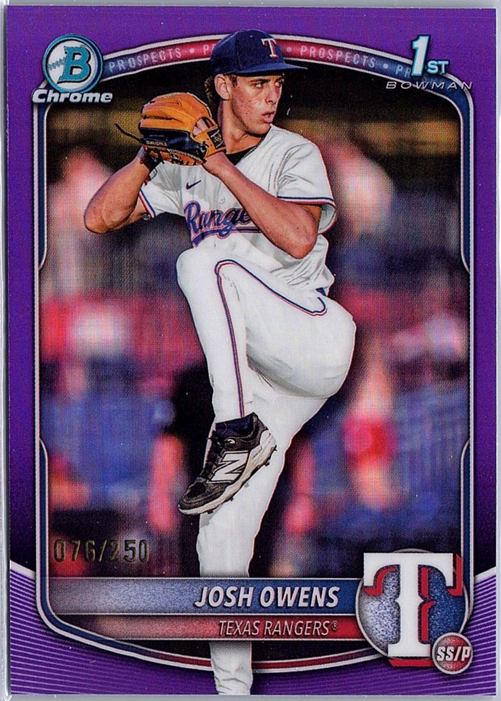 Josh Owens [Purple Refractor] #BDC-119