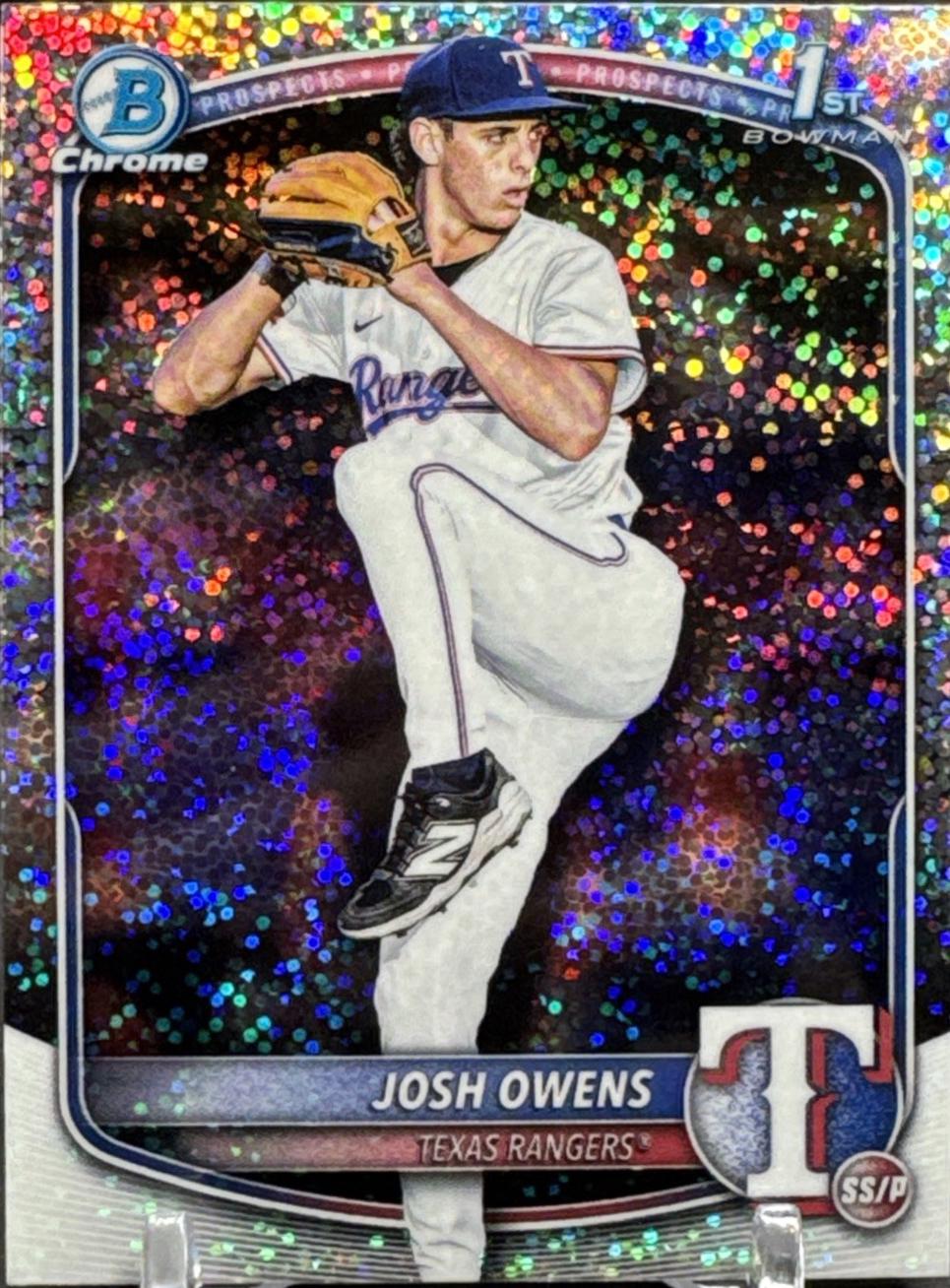 Josh Owens [Sparkle Refractor] #BDC-119