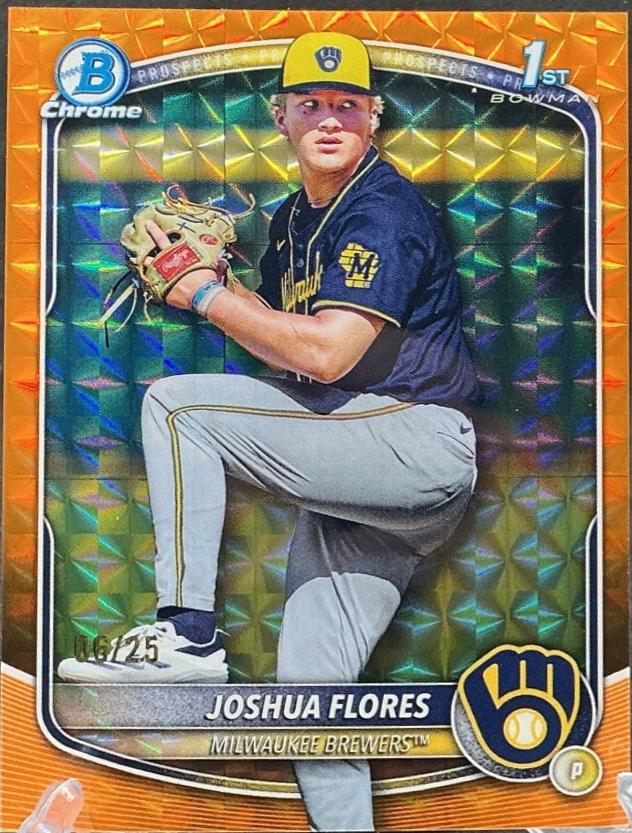 Joshua Flores [Orange Refractor] #BDC-82