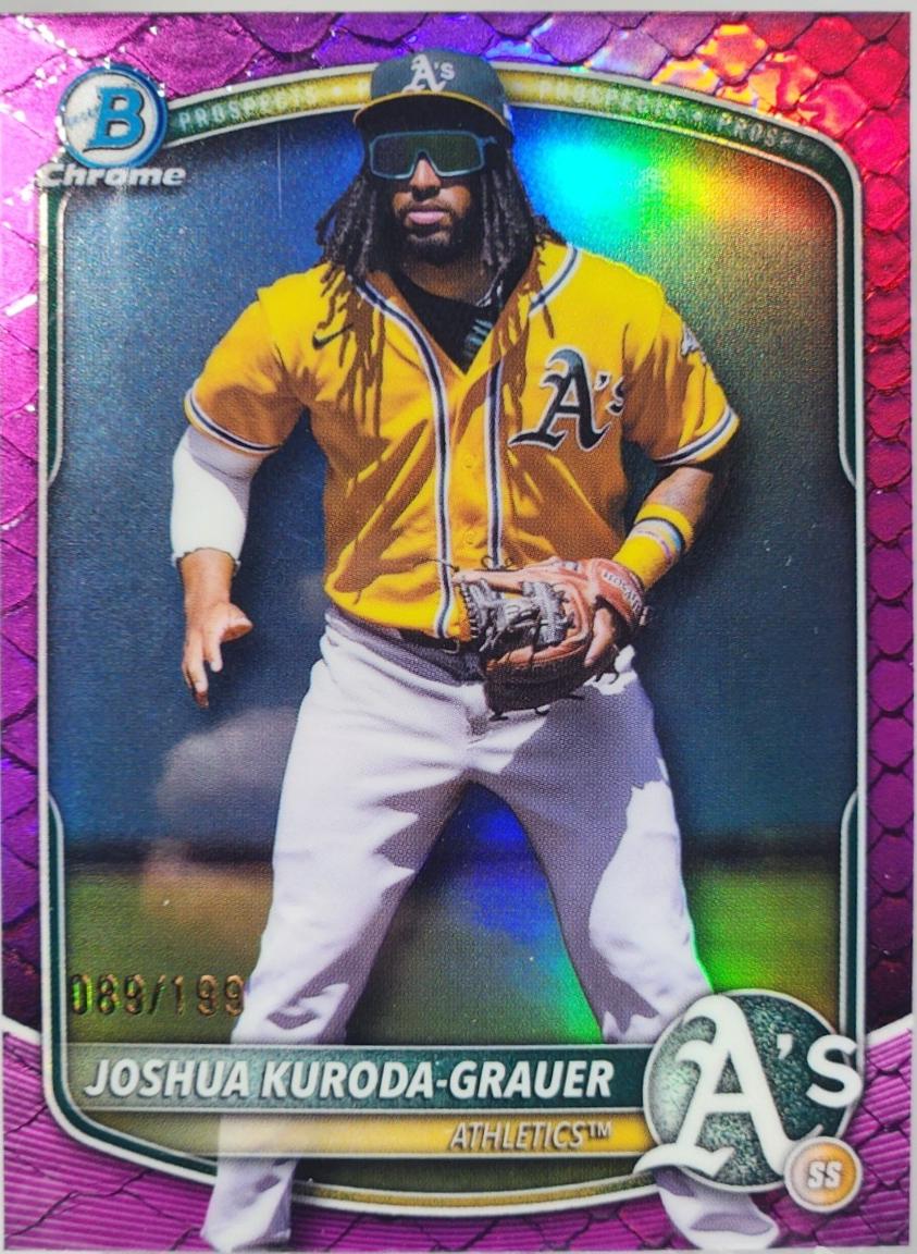 Joshua Kuroda-Grauer [Fuchsia Reptilian Refractor] #BDC-125
