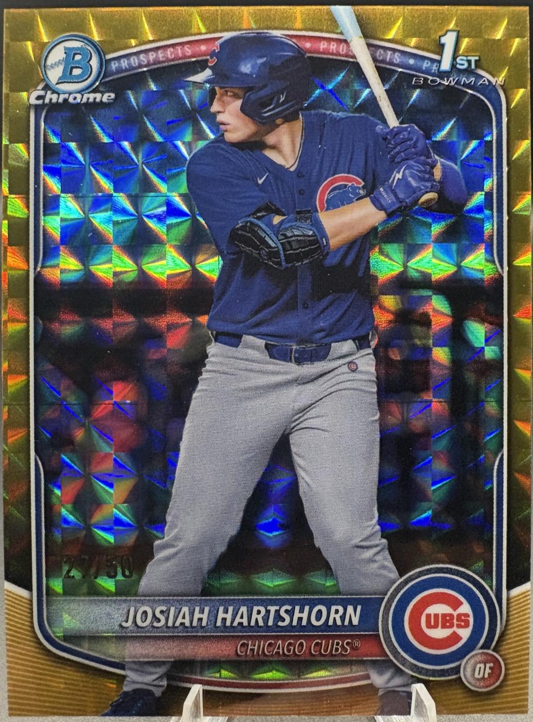 Josiah Hartshorn [Gold Geometric] #BDC-21