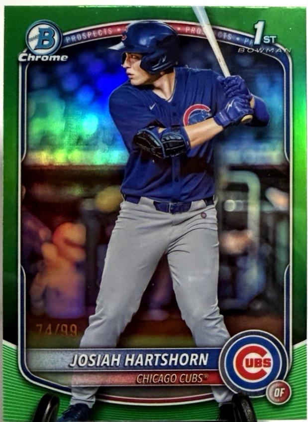 Josiah Hartshorn [Green Refractor] #BDC-21