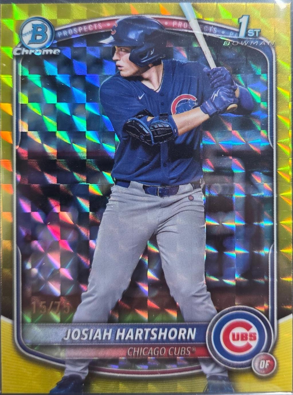 Josiah Hartshorn [Yellow Geometric] #BDC-21
