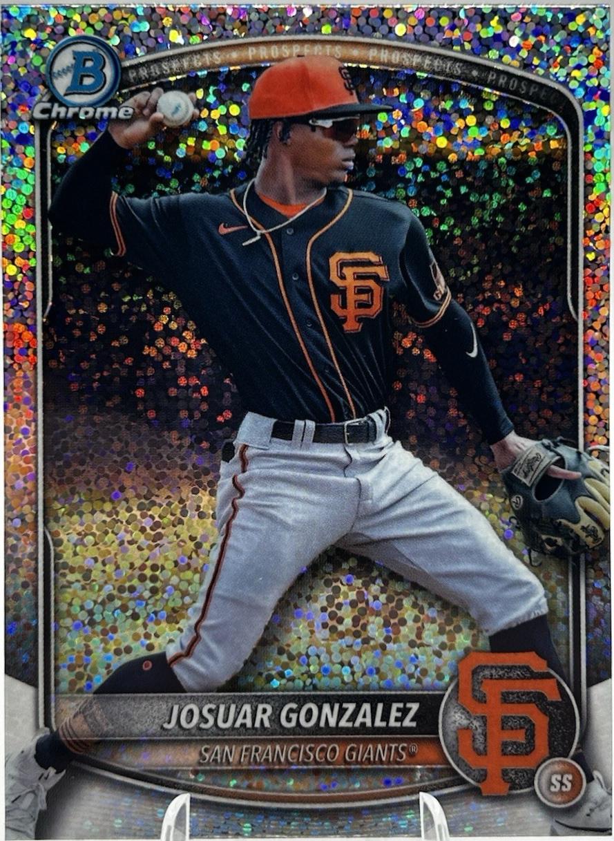 Josuar Gonzalez [Sparkle Refractor] #BDC-182