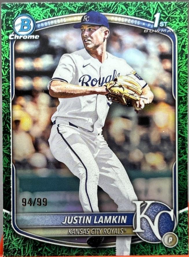 Justin Lamkin [Green Grass Refractor] #BDC-62