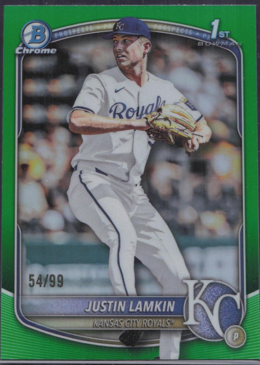 Justin Lamkin [Green Refractor] #BDC-62