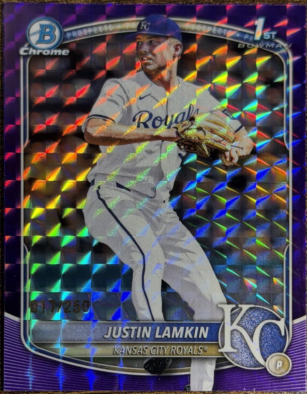 Justin Lamkin [Purple Geometric] #BDC-62