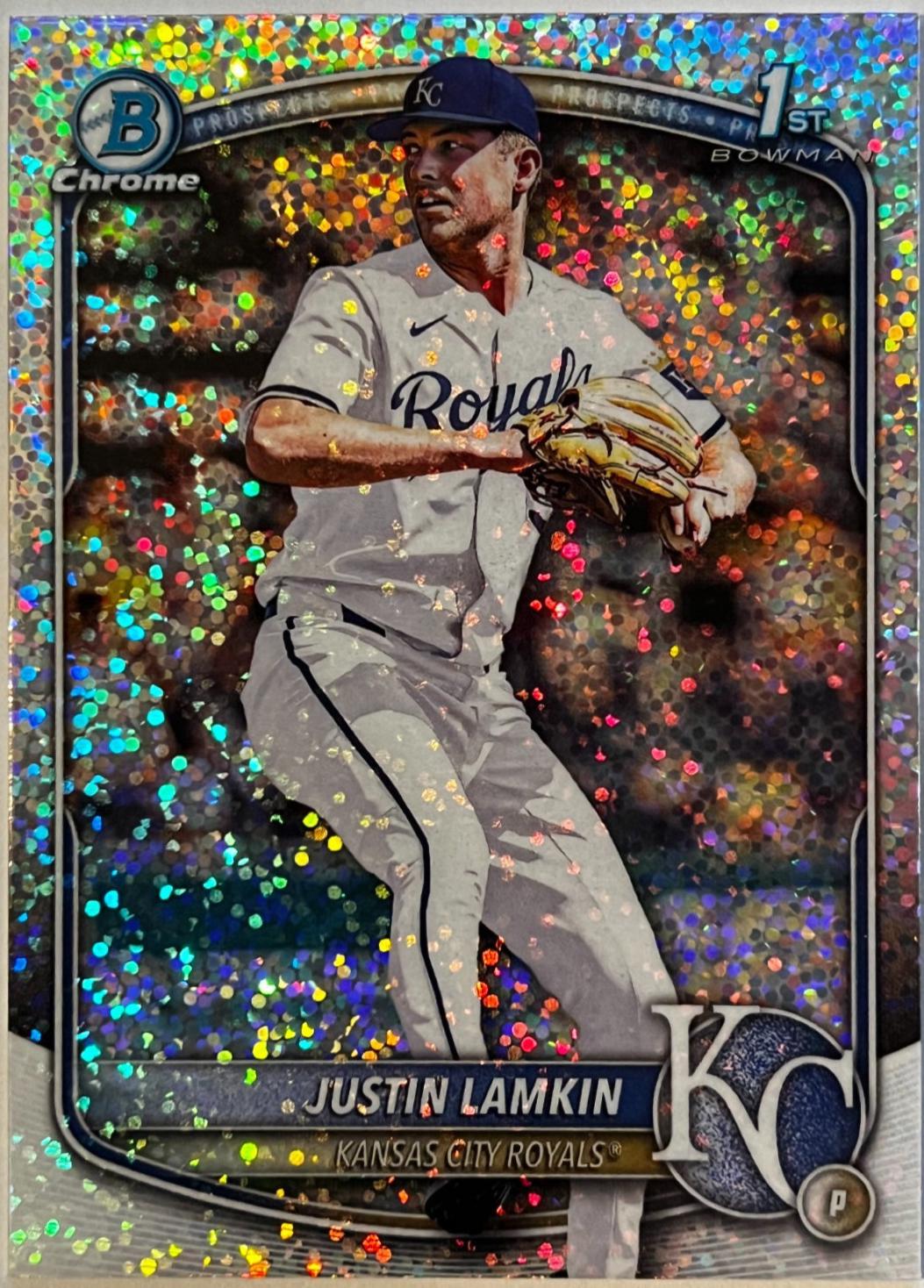 Justin Lamkin [Sparkle Refractor] #BDC-62