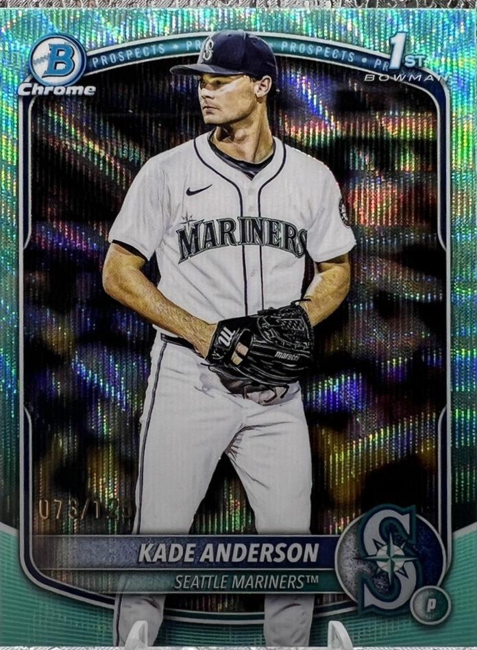 Kade Anderson [Aqua Wave Refractor] #BDC-3