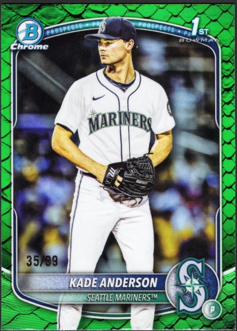 Kade Anderson [Green Reptilian Refractor] #BDC-3