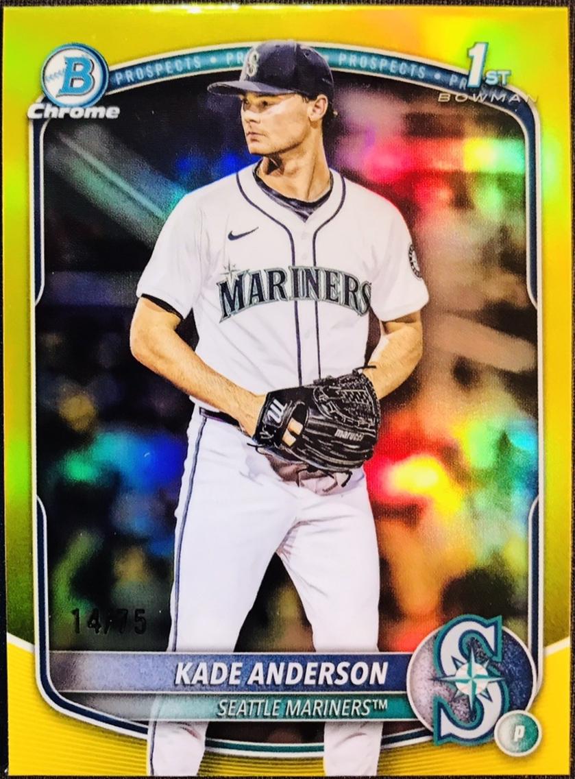 Kade Anderson [Yellow Refractor] #BDC-3