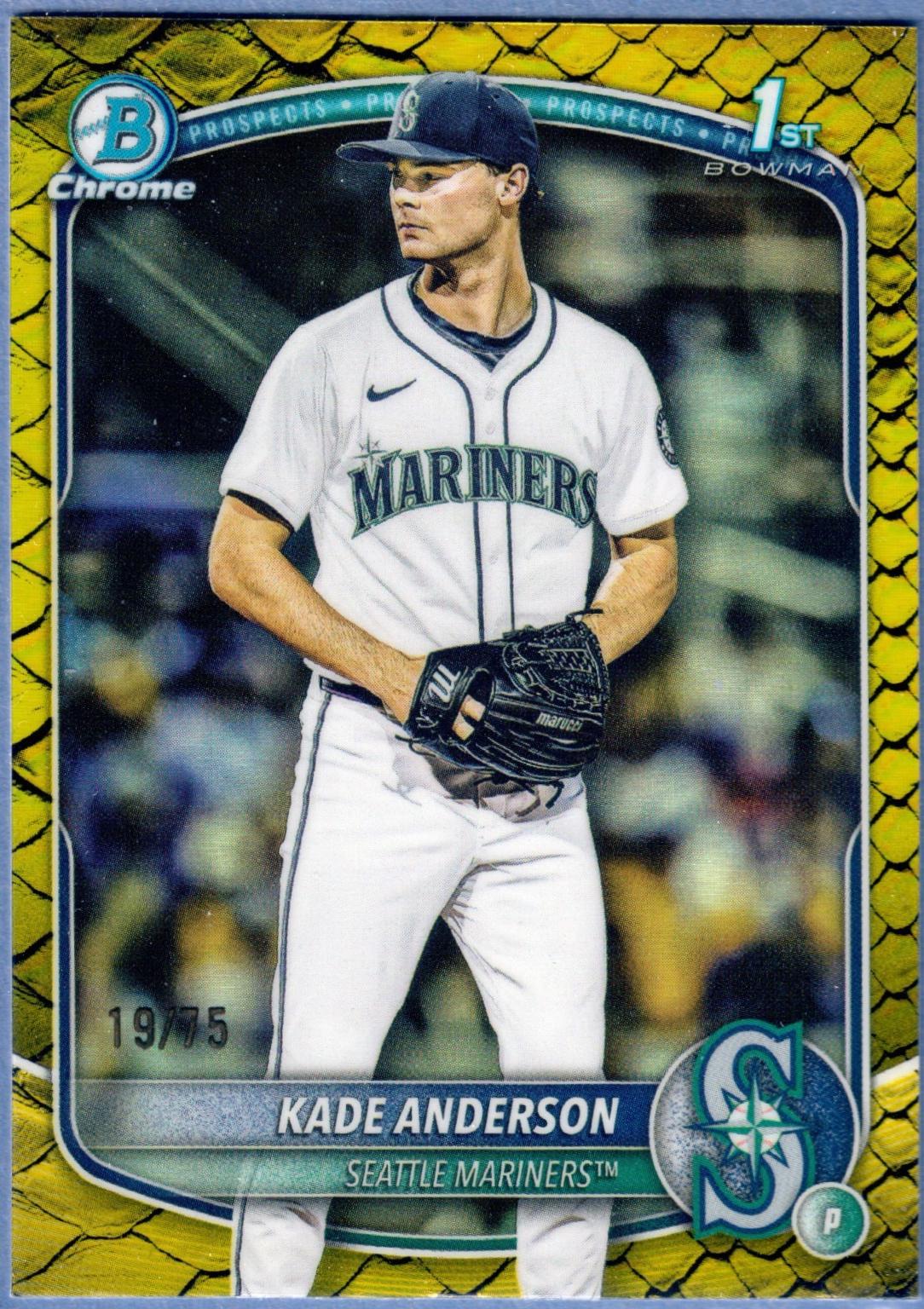 Kade Anderson [Yellow Reptilian Refractor] #BDC-3