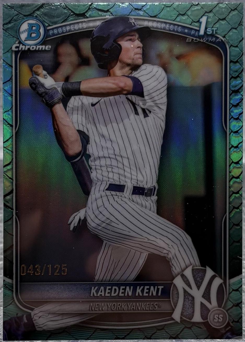 Kaeden Kent [Aqua Reptilian Refractor] #BDC-65