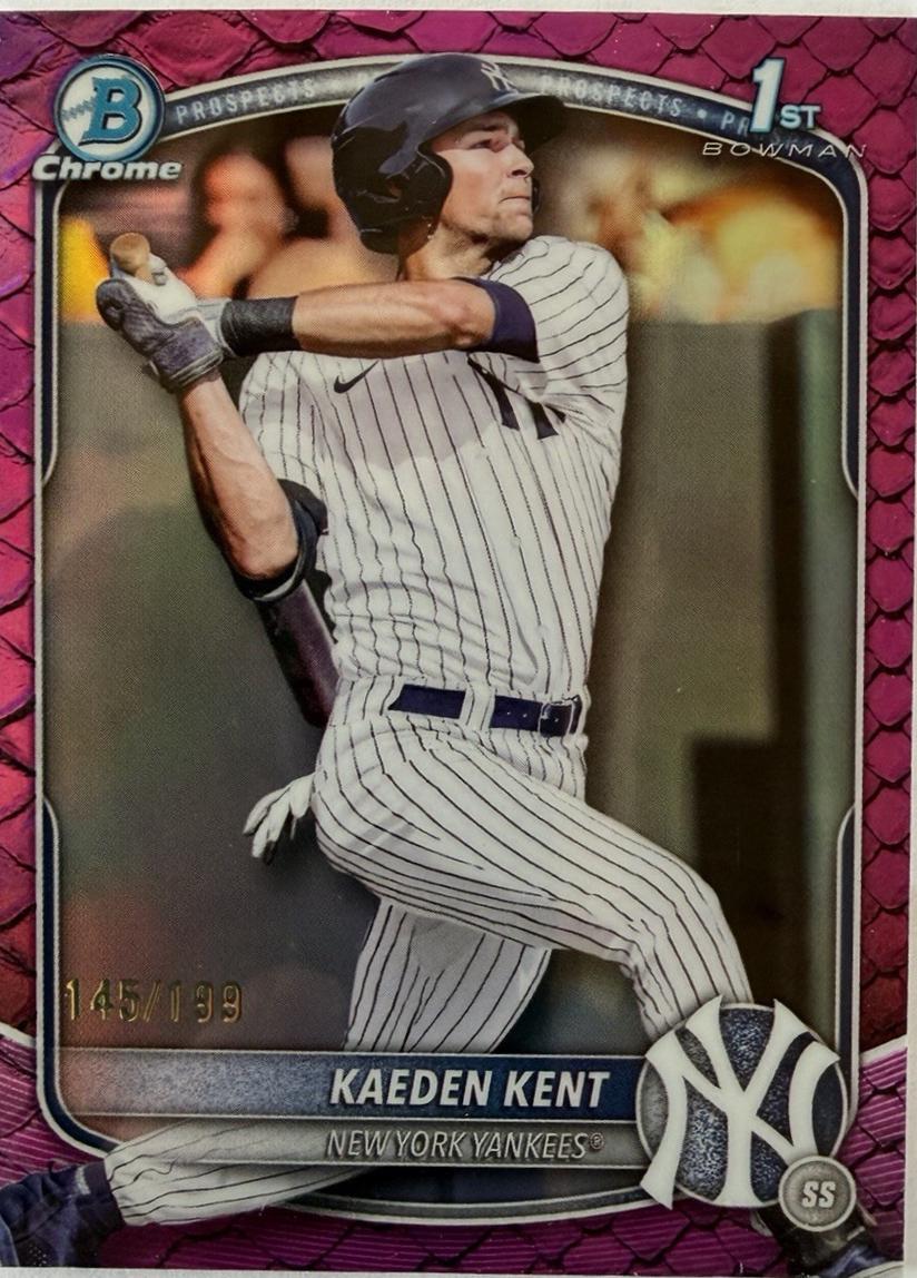 Kaeden Kent [Fuchsia Reptilian Refractor] #BDC-65