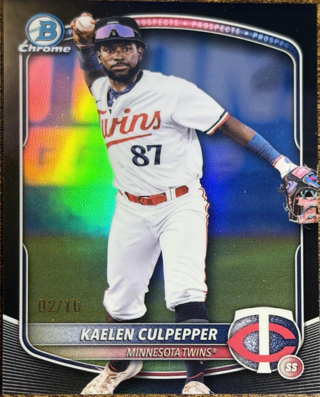 Kaelen Culpepper [Black Refractor] #BDC-120