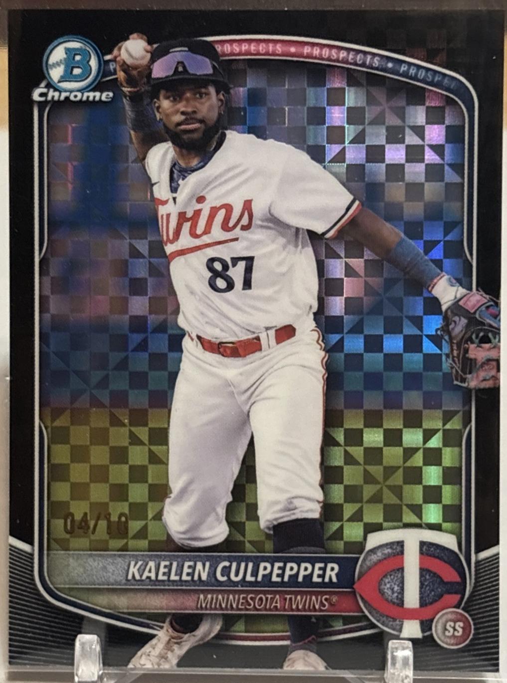 Kaelen Culpepper [Black X-Fractor] #BDC-120