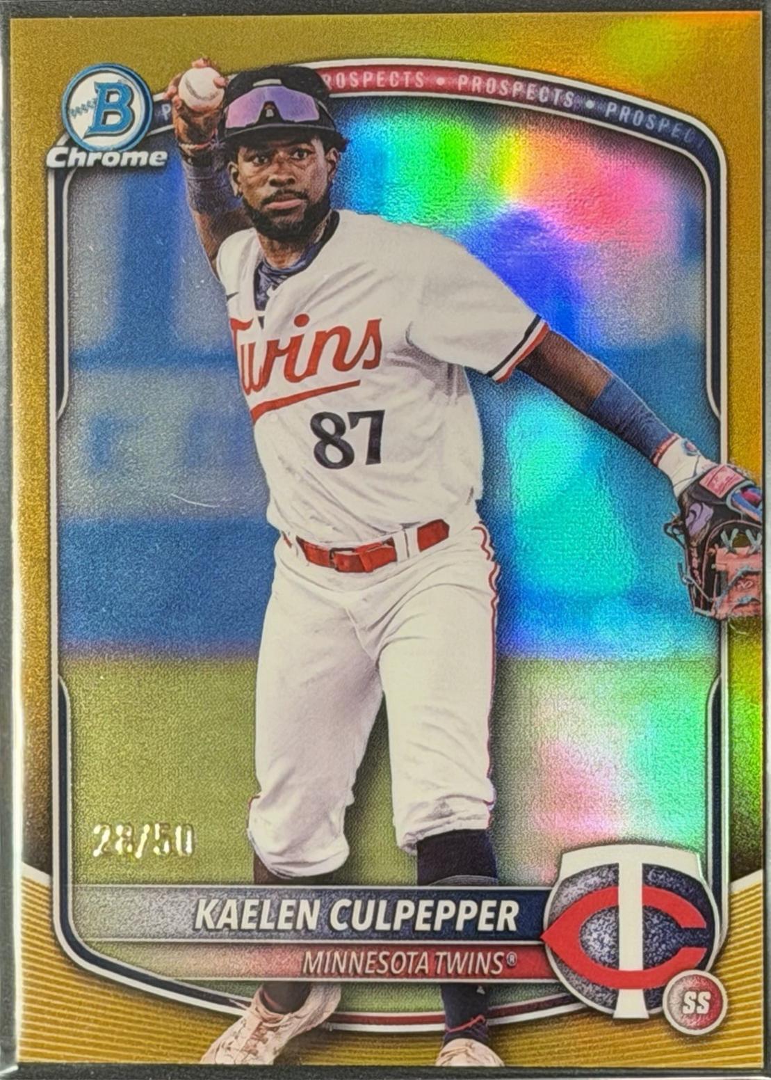 Kaelen Culpepper [Gold Refractor] #BDC-120