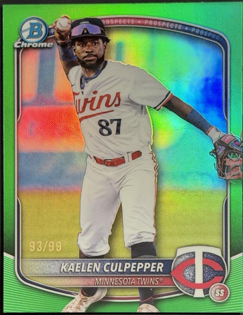 Kaelen Culpepper [Green Refractor] #BDC-120