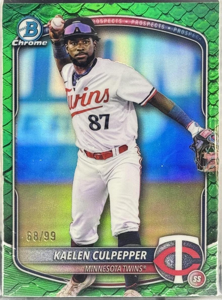 Kaelen Culpepper [Green Reptilian Refractor] #BDC-120