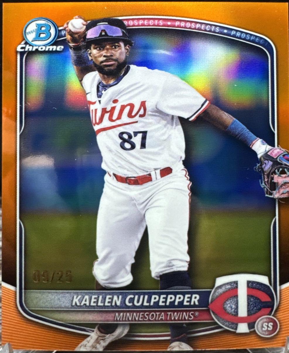 Kaelen Culpepper [Orange Refractor] #BDC-120