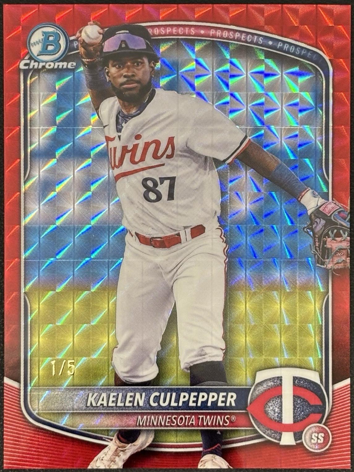 Kaelen Culpepper [Red Geometric] #BDC-120
