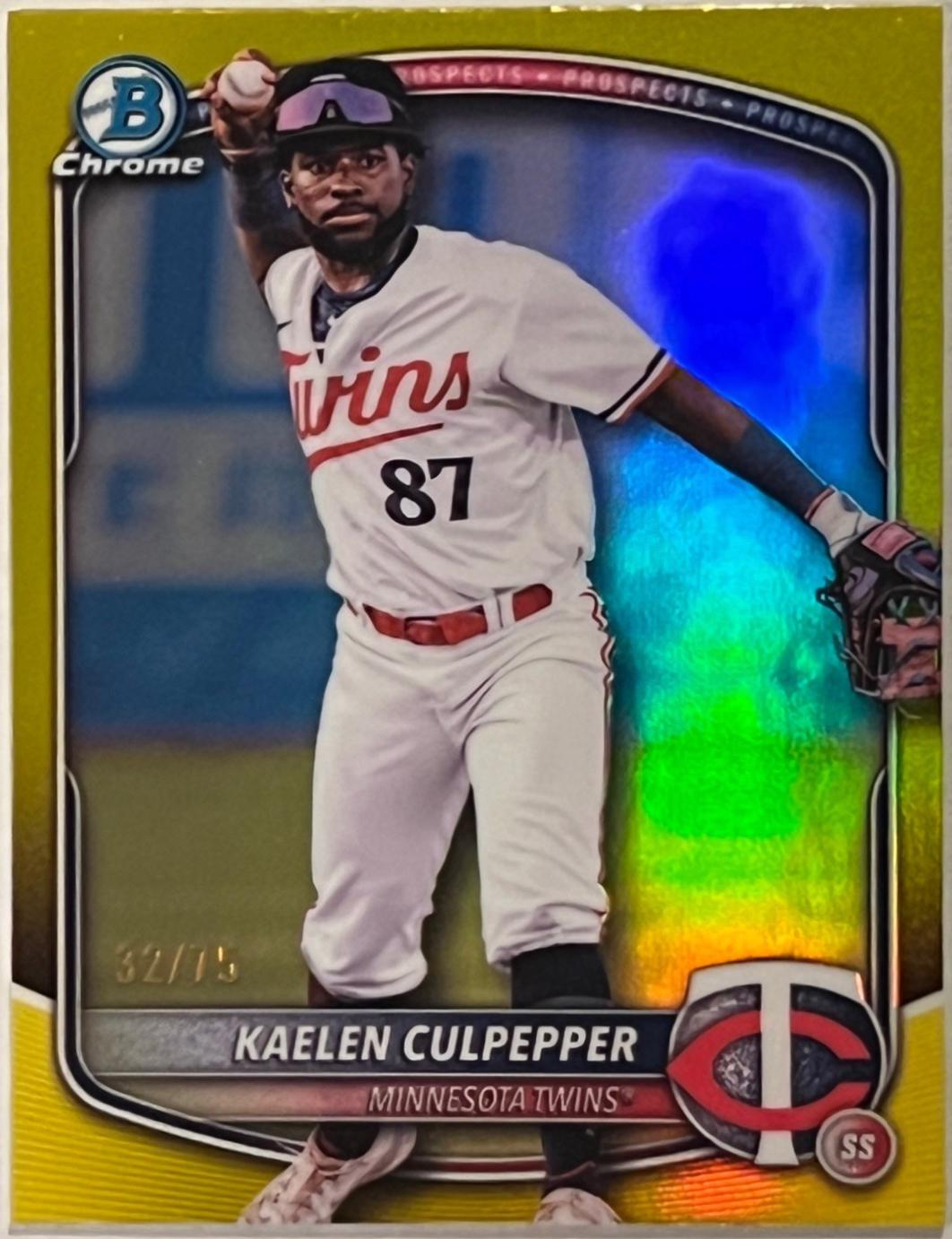 Kaelen Culpepper [Yellow Refractor] #BDC-120