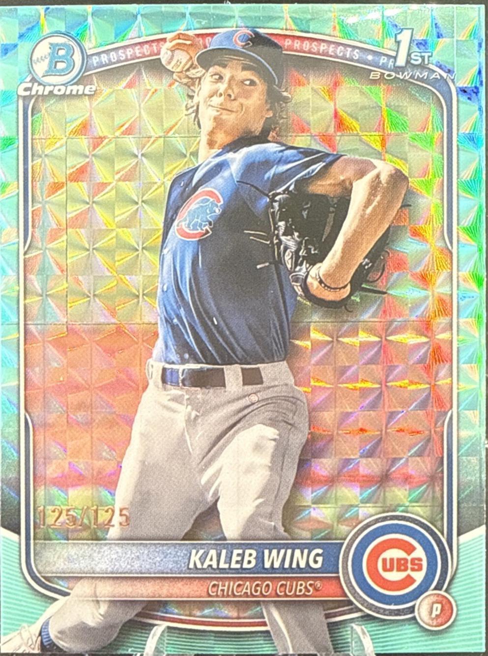 Kaleb Wing [Aqua Reptilian Refractor] #BDC-131