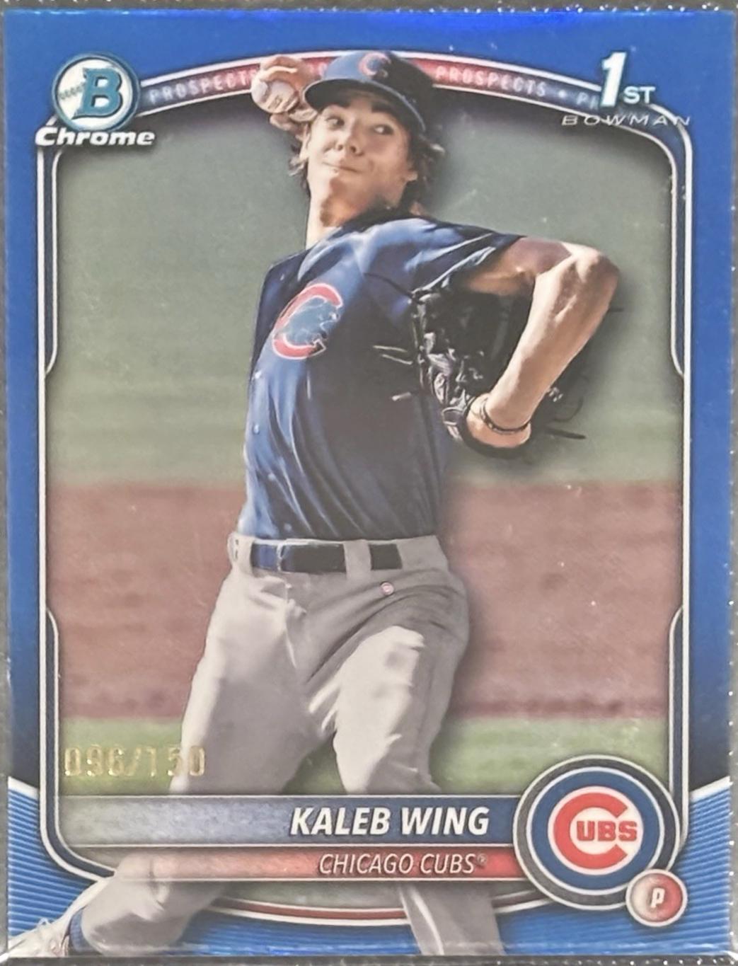 Kaleb Wing [Blue Refractor] #BDC-131