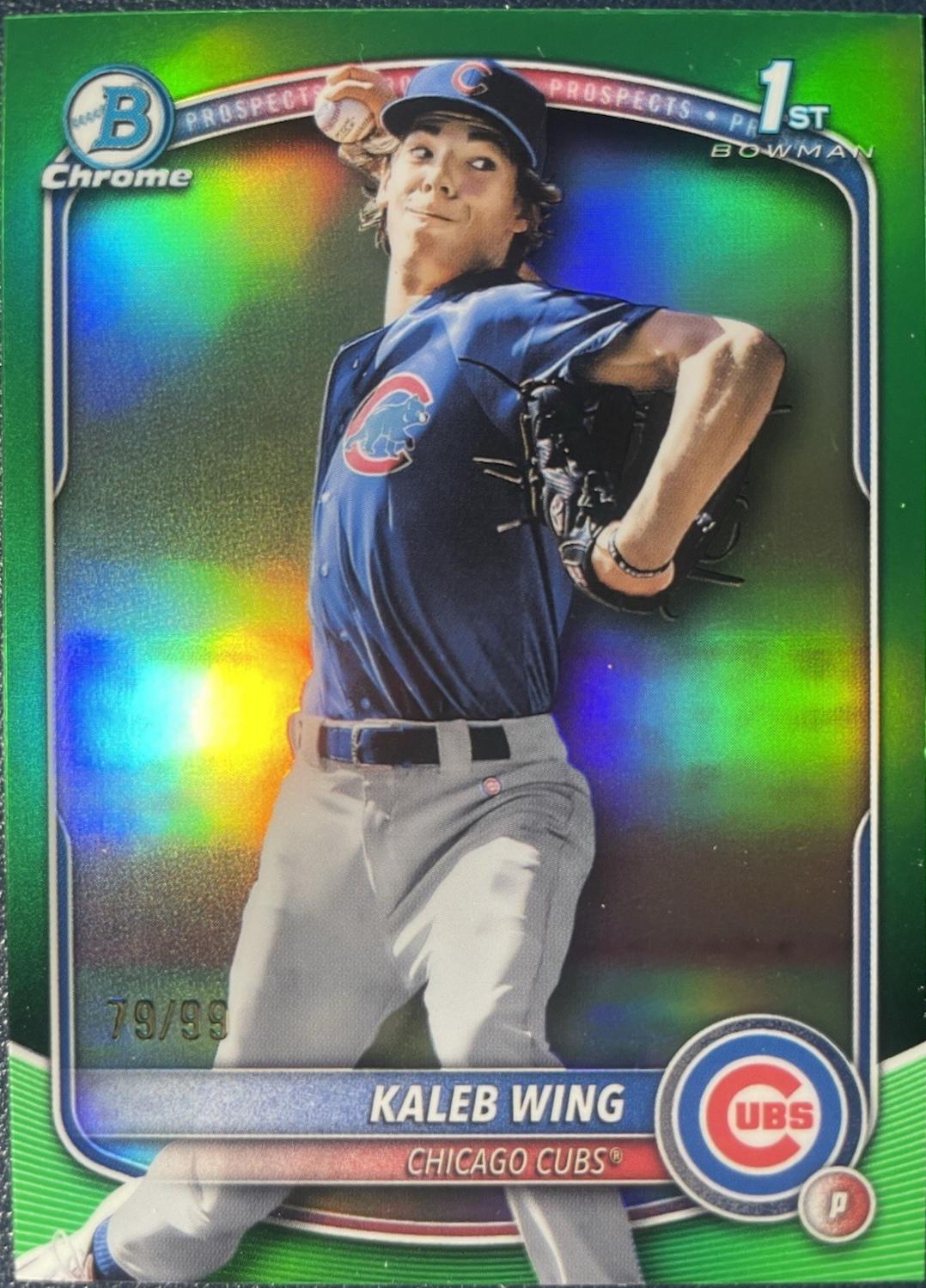 Kaleb Wing [Green Refractor] #BDC-131