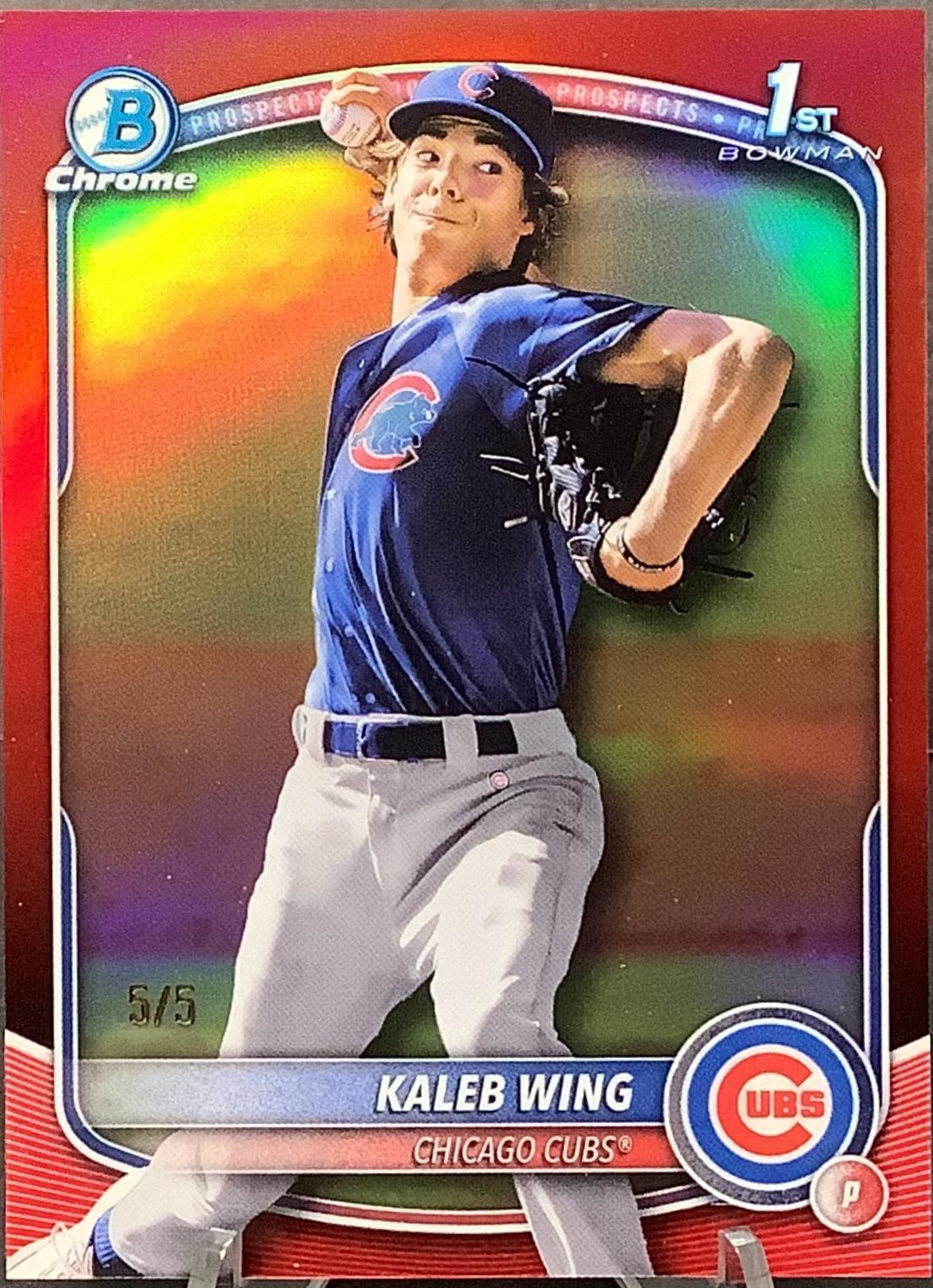 Kaleb Wing [Red Refractor] #BDC-131