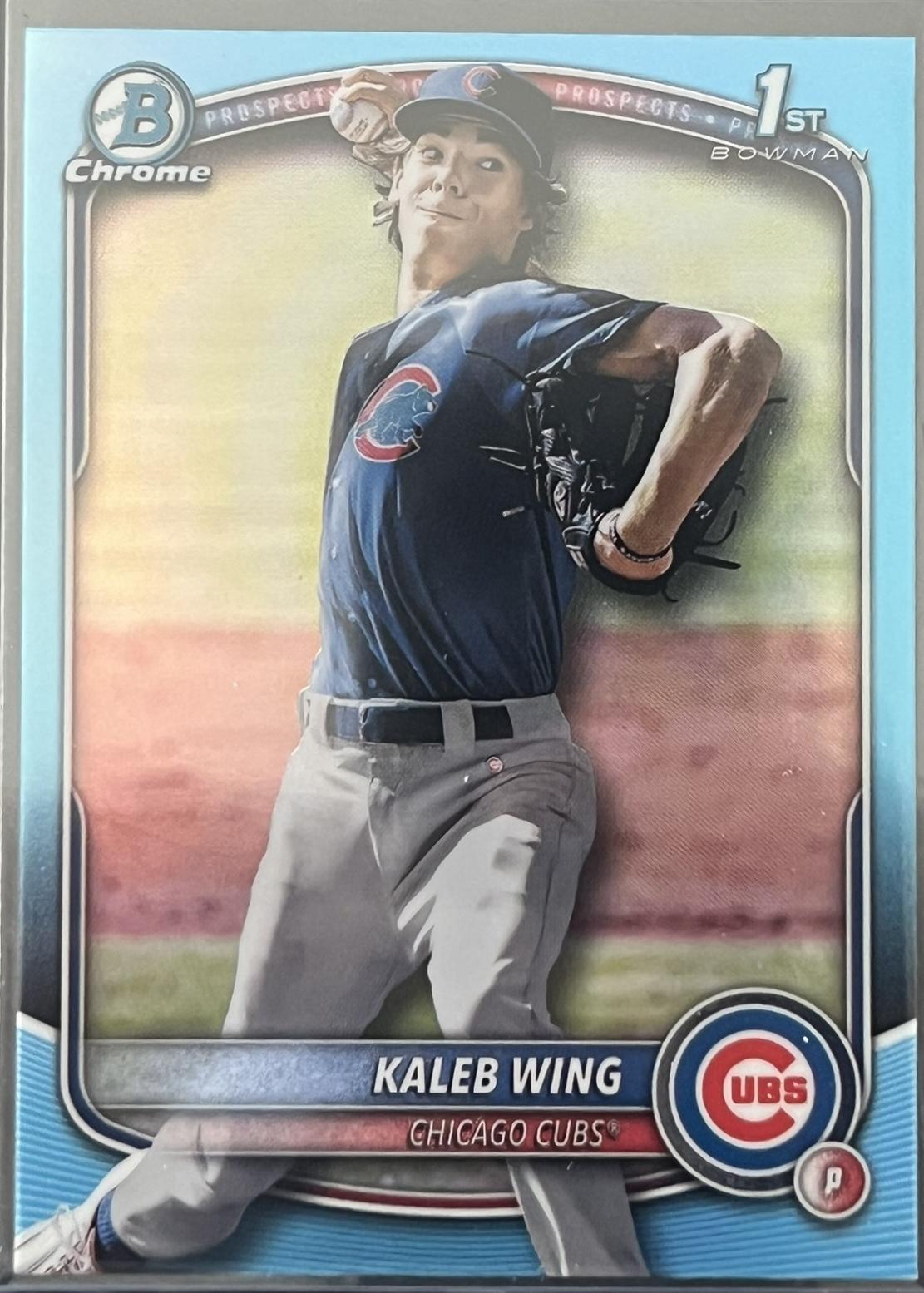 Kaleb Wing [Sky Blue Refractor] #BDC-131