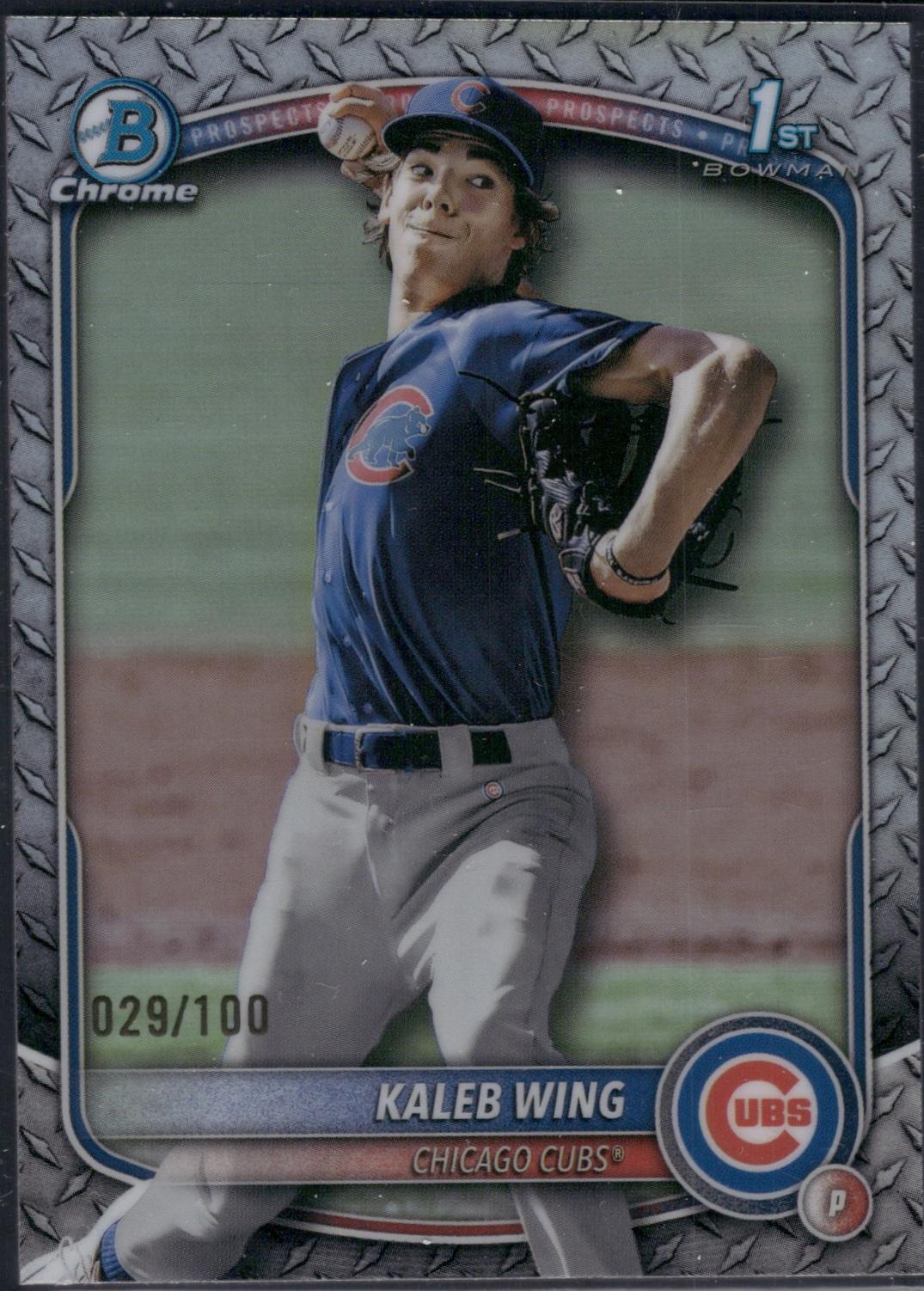 Kaleb Wing [Steel Metal Refractor] #BDC-131