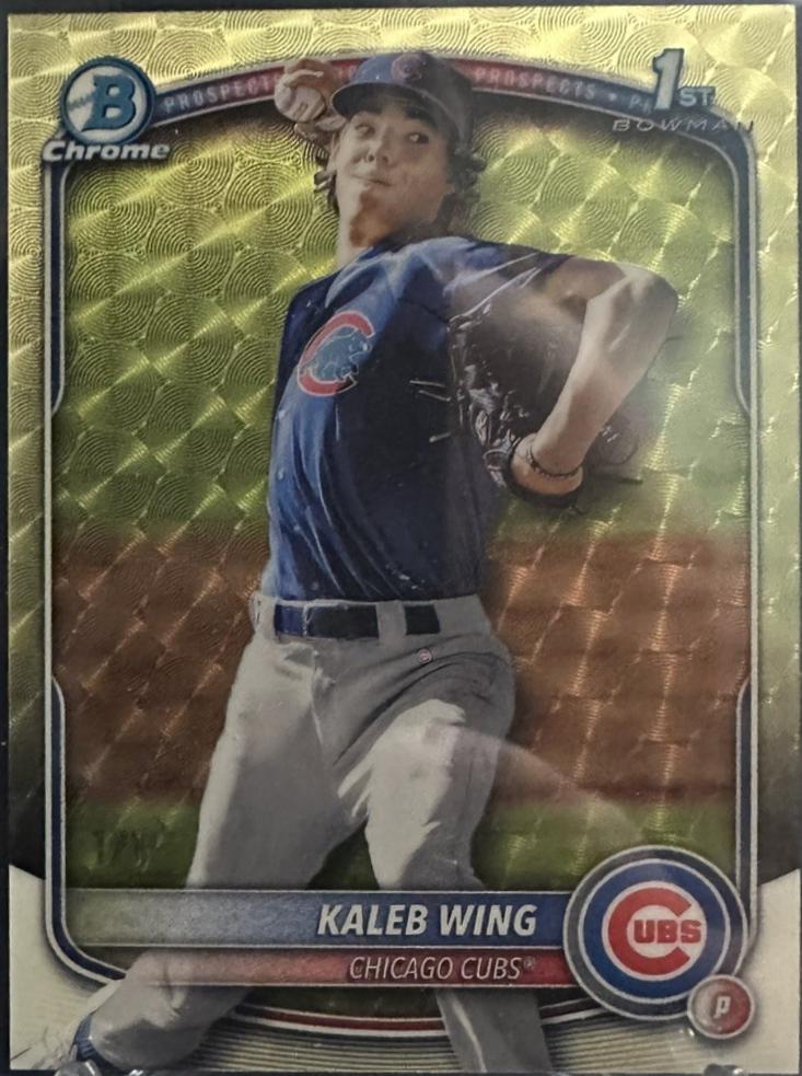 Kaleb Wing [Superfractor] #BDC-131