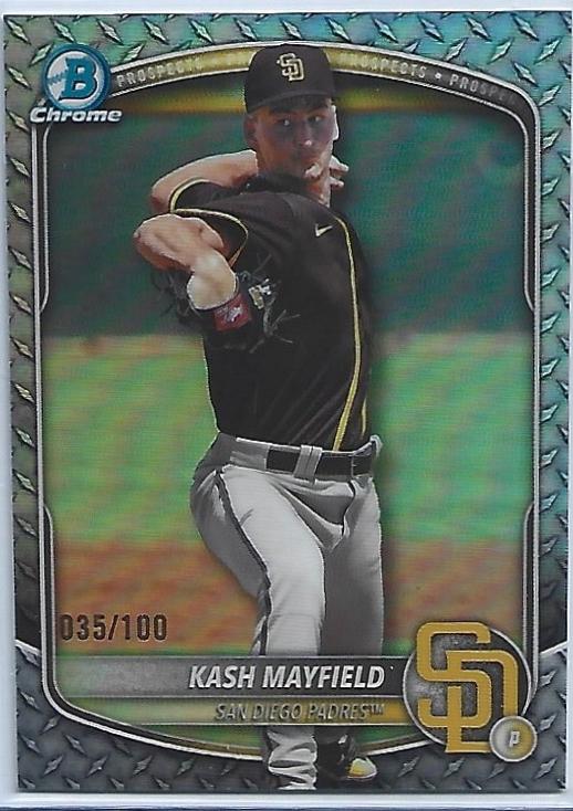Kash Mayfield [Steel Metal Refractor] #BDC-95