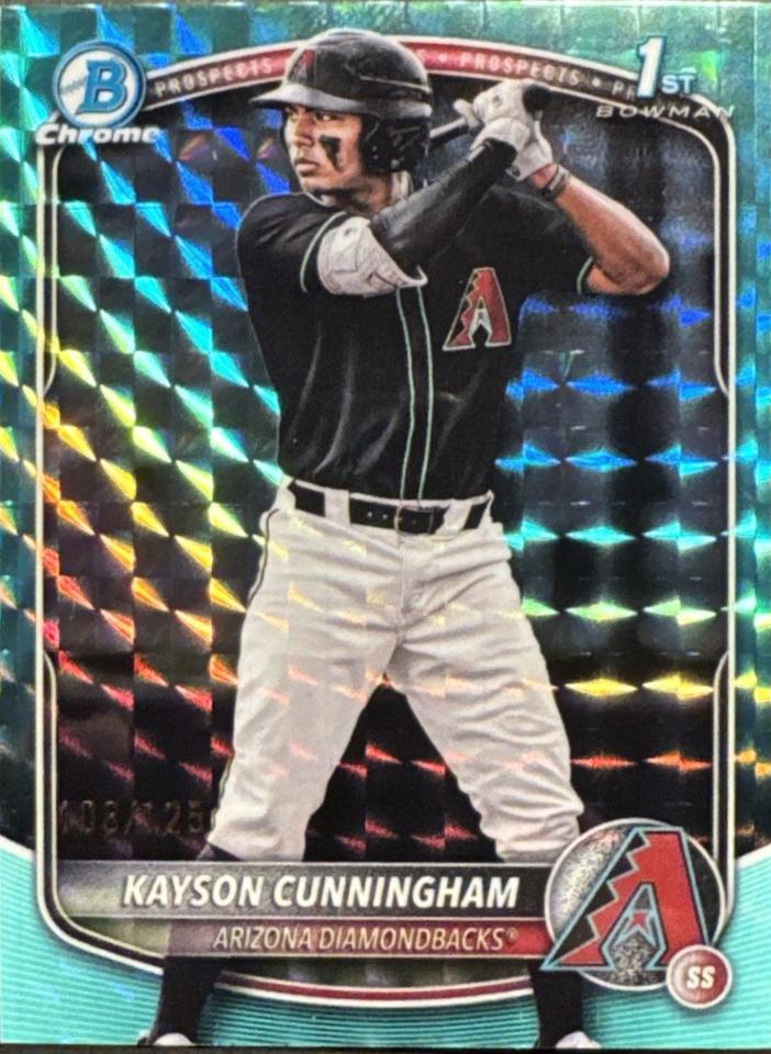 Kayson Cunningham [Aqua Reptilian Refractor] #BDC-84
