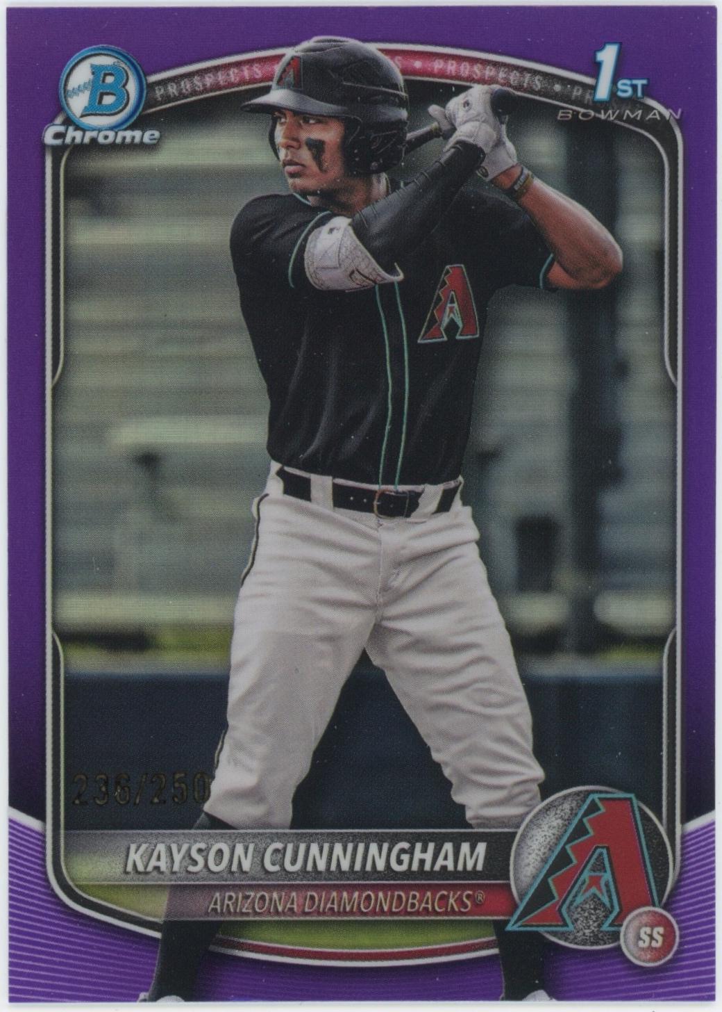 Kayson Cunningham [Purple Refractor] #BDC-84