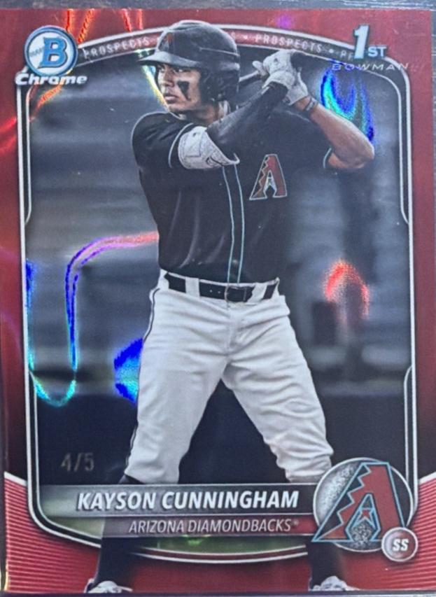 Kayson Cunningham [Red Refractor] #BDC-84