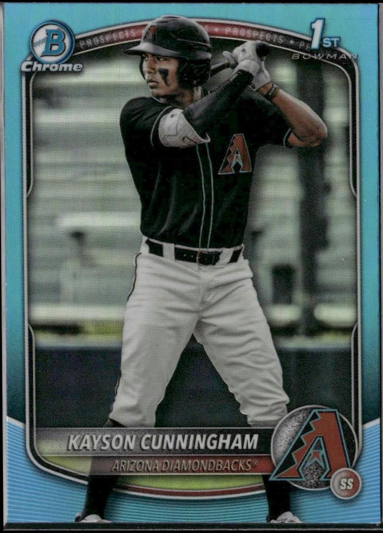 Kayson Cunningham [Sky Blue Refractor] #BDC-84