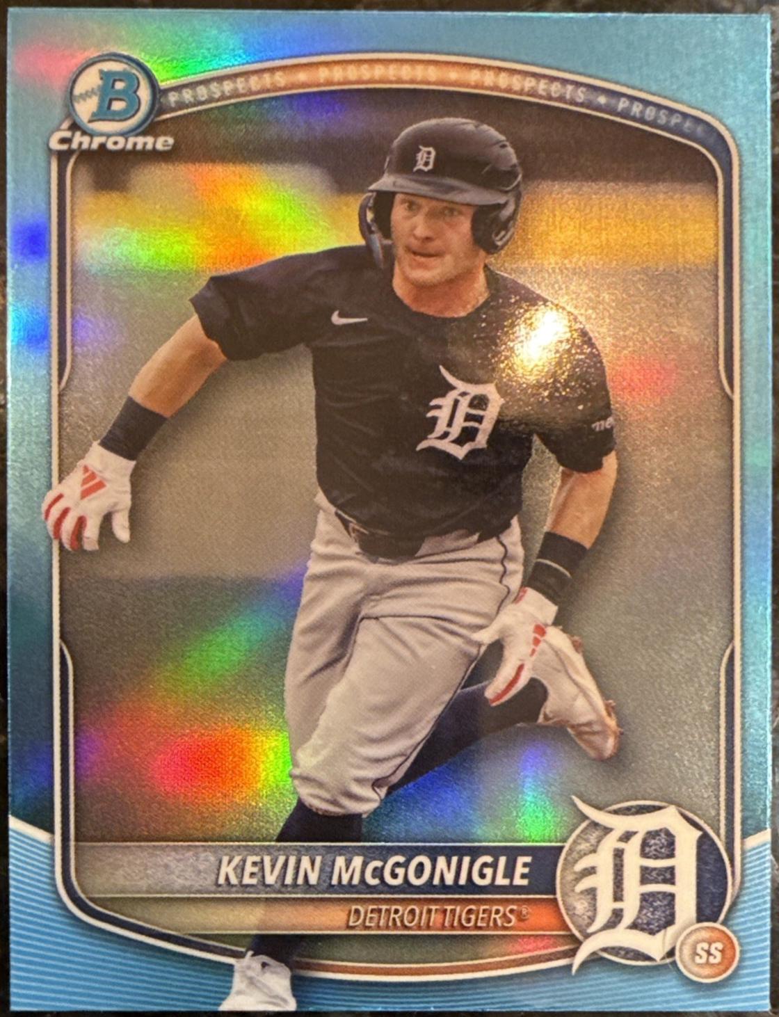Kevin McGonigle [Aqua Reptilian Refractor] #BDC-59