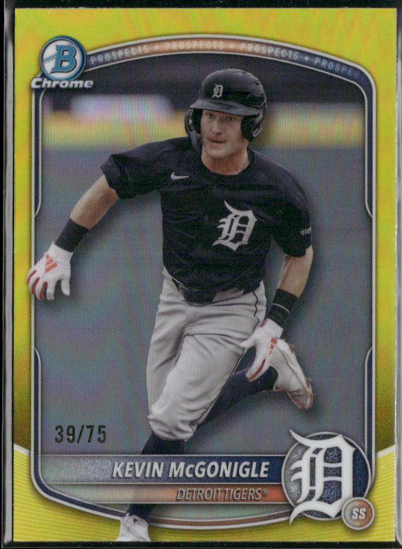 Kevin McGonigle [Yellow Refractor] #BDC-59