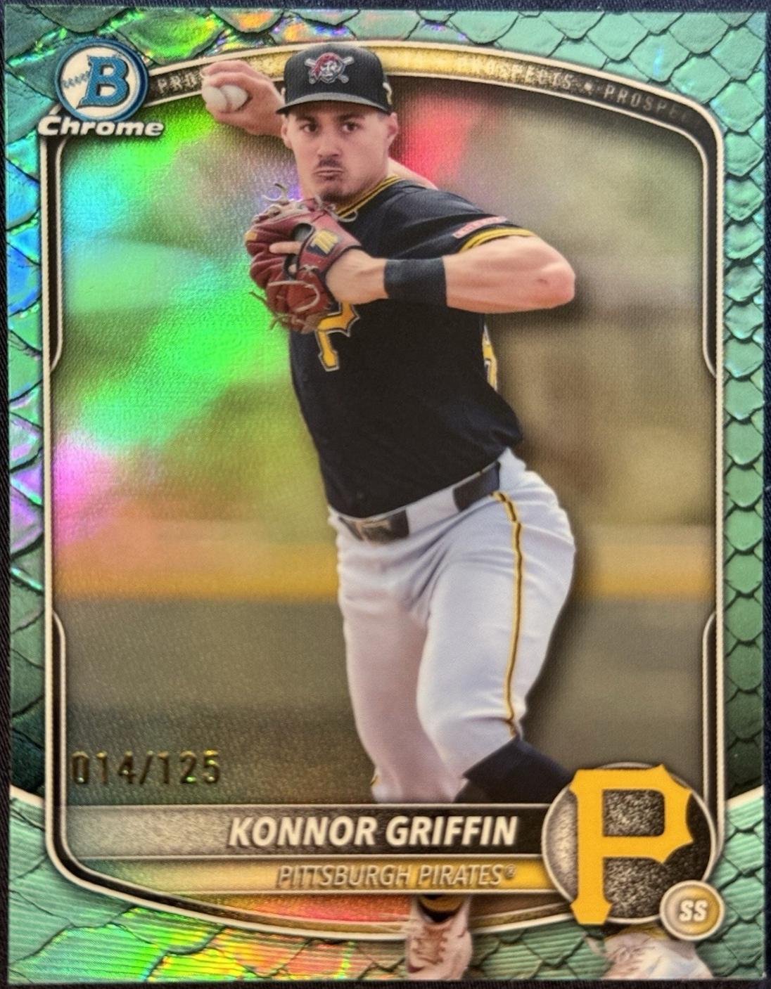 Konnor Griffin [Aqua Reptilian Refractor] #BDC-102