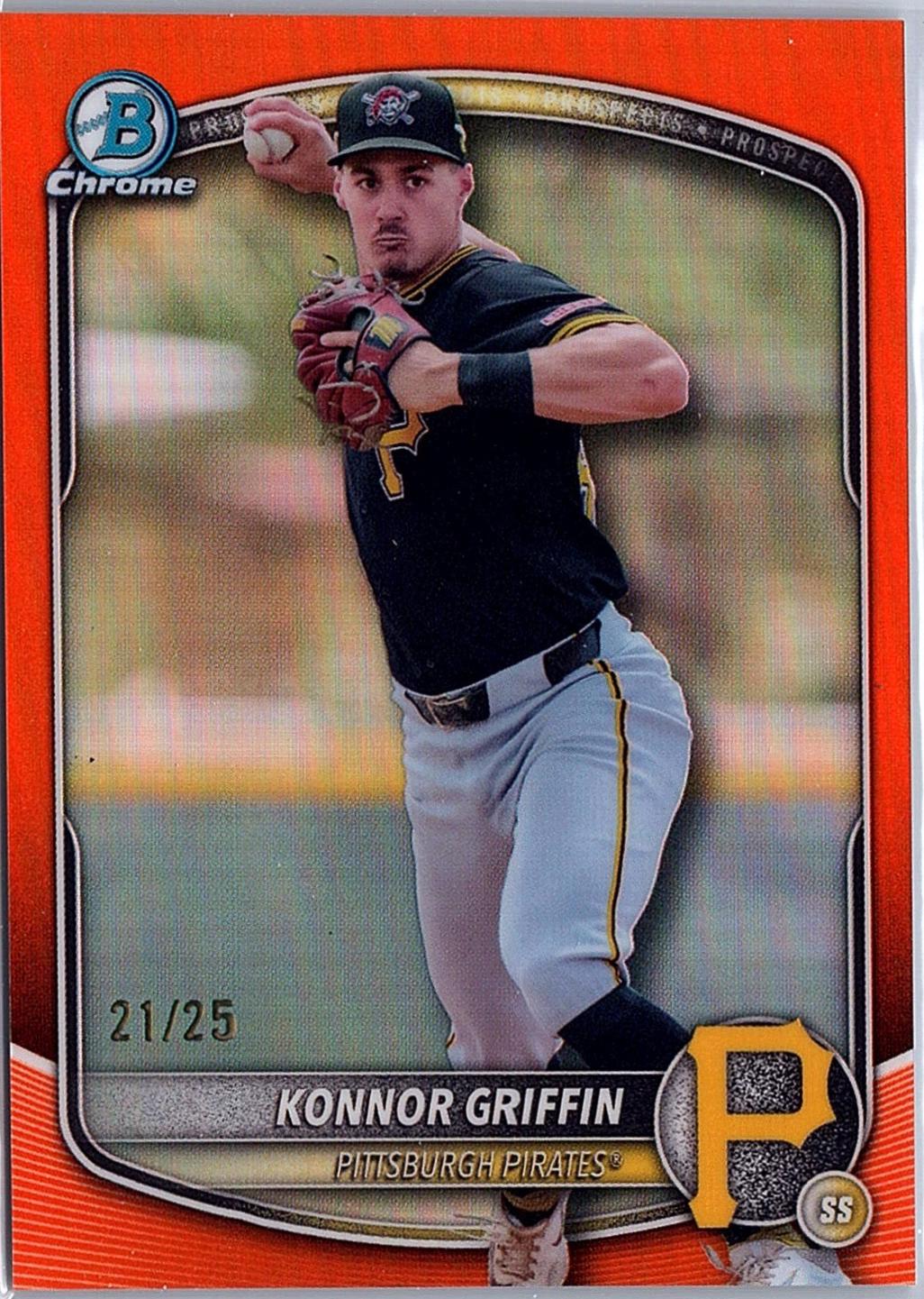 Konnor Griffin [Orange Refractor] #BDC-102