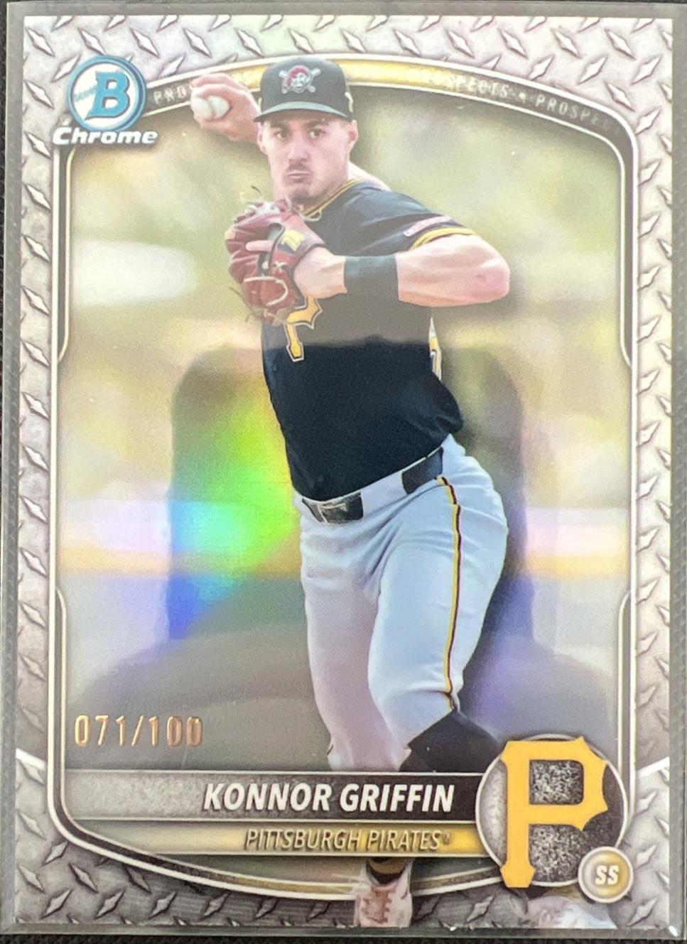 Konnor Griffin [Steel Metal Refractor] #BDC-102