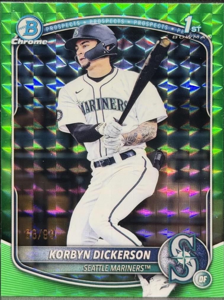 Korbyn Dickerson [Green Geometric] #BDC-69