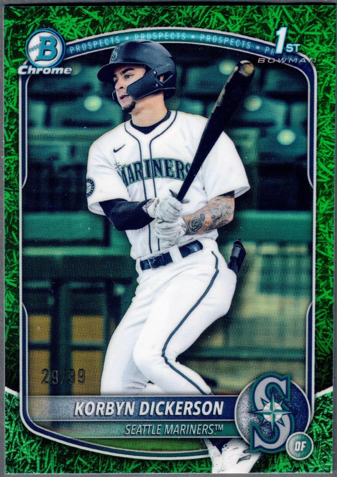 Korbyn Dickerson [Green Grass Refractor] #BDC-69