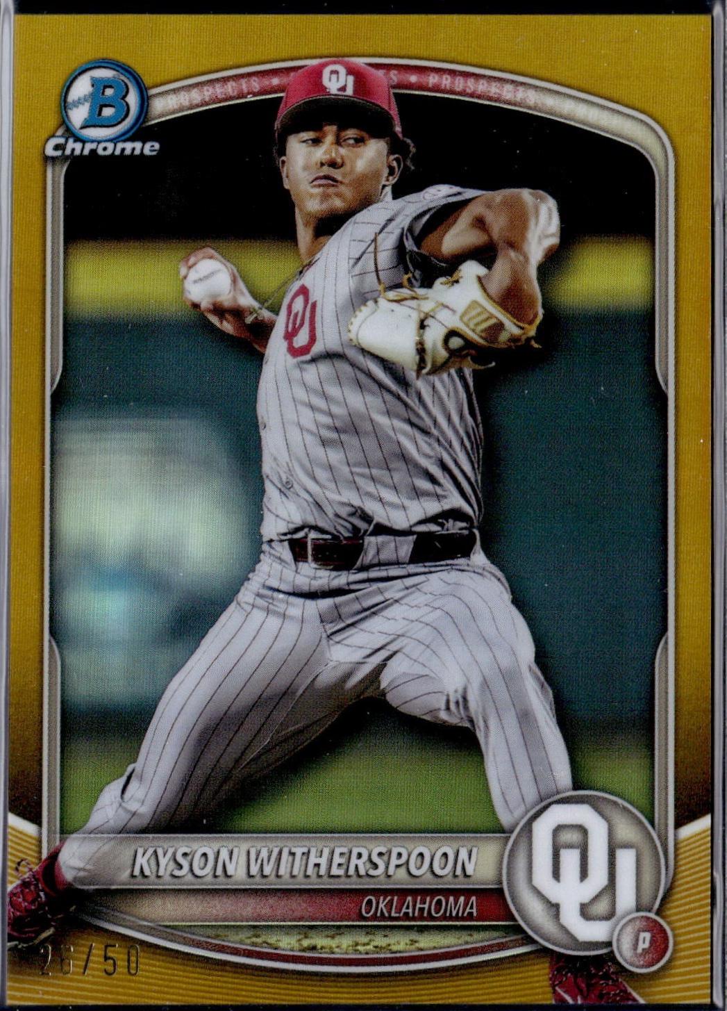 Kyson Witherspoon [Gold College Variation] #BDC-29
